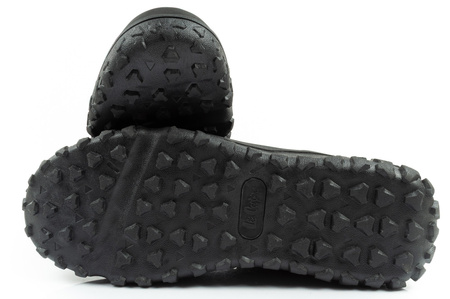 Lee Cooper Herren Winter-Wanderschuhe mit isoliertem Knöchelriemen, Schwarz