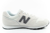 New Balance 373 Herren-Sneaker aus grauem Leder