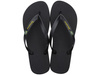Herren Flip-Flops Schuhe Ipanema Clas Brasil II [80415 22531] Hausschuhe, schwarz.