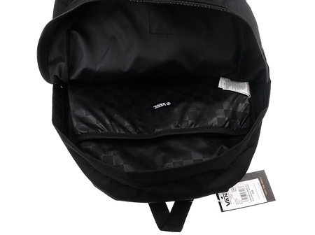 Vans Old Skool Drop Schulrucksack, Sportliches Schwarz, Klassisch Urban, 22 l
