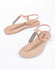 Ipanema Sandal Class Damen-Flip-Flops in Hellbeige mit Gold