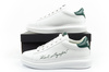 Karl Lagerfeld Herren-Sneaker Kapri, Weiß, Echtleder