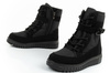 Progres Damen-Winterschuhe [PROGJ-24-148] isoliert, schwarz.