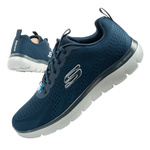 Skechers Summits-Torre Schuhe Sneakers Sport Herren leicht bequem marineblau