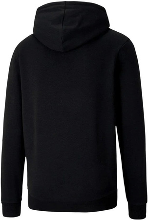 Puma Herren-Kapuzenpullover mit Kängurutasche, Schwarz, Modische Baumwolle