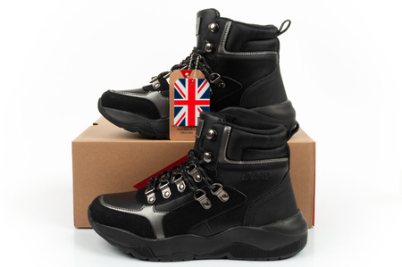 Lee Cooper Damen-Schneestiefel [LCJ-24-03-3048L], schwarz.