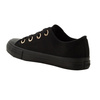 Lee Cooper Damen-Sneaker – Stylische schwarze Sneaker aus Textil