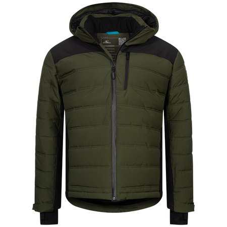 O'neill Igneous Herren Winterjacke [2500080-6058] Snowboard Ski 10K, grün.