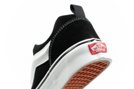 Vans Knu Skool Herren-Sneaker, Leder, Schwarz