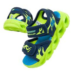 Skechers Kindersandalen [400102N/NVLM], blau.