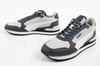 Puma ST Runner v4 Herren-Sneaker aus grauem Leder