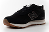New Balance 515 – Damen-Sneaker aus schwarzem Wildleder