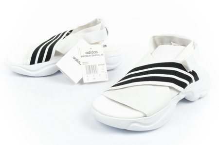 Adidas Magmur Sandal Damen Sandalen [EF5848], weiß.