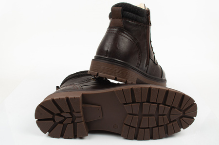Wrangler Herrenstiefel Gillen Fur Braun Gefütterte Stiefel