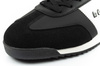 Lee Cooper Herren-Sneaker, modisch, bequem, Schwarz