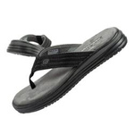 Skechers Proven Herren-Flip-Flops [204577 BLK], schwarz.