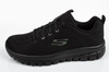 Skechers Get Connected Sportschuhe [12615/BBK], schwarz.