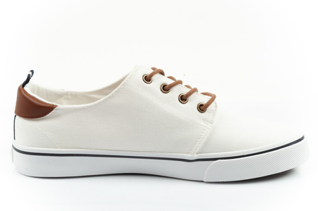 Lee Cooper Herren-Sneaker, modisches Weiß, bequem