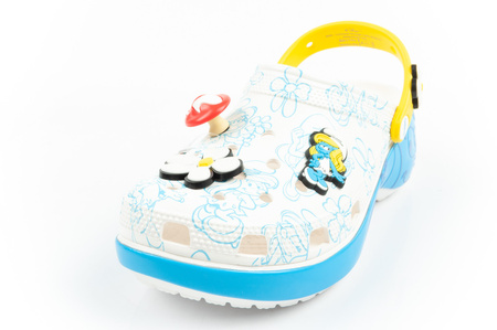 Crocs Schlümpfe Flip Flops Sandalen Damen Clogs auf der Schlümpfe-Plattform