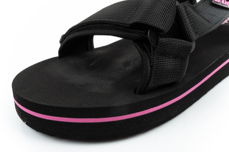 Lee Cooper Damen-Sandalen mit Klettverschluss für den Sommer – Leichte Strandsandalen