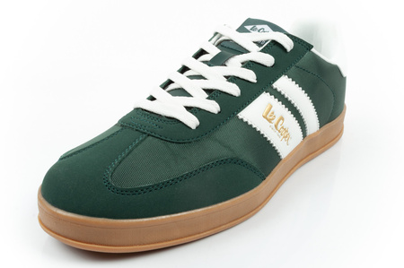 Lee Cooper Herren-Sneaker, modisch, bequem, strapazierfähig, Grün