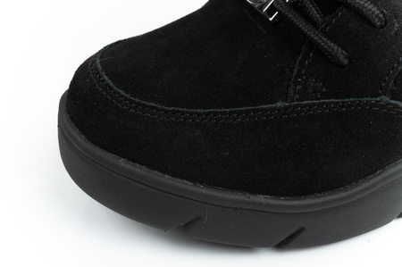 Scholl Stelvio Damen Sportschuhe, Stiefeletten [F302321004] isoliert, schwarz.