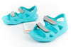 Crocs Swiftwater Kindersandalen [204988-40M] türkis.