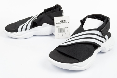 Adidas Magmur Sandal Damen Sandalen [EF5863], schwarz.