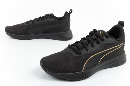 Puma Flyer Flex Sport-Schuhe Sneakers Damen leicht bequem schwarz