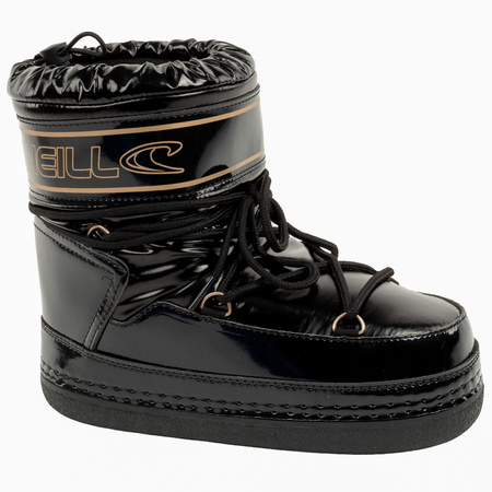 O'Neill Lisa High Damen-Schneestiefel, Schwarz, Gefüttert, Winterstiefel