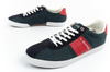 Tommy Hilfiger Herrenschuhe Sneakers modisch bequem marineblau [FM56821095 403]