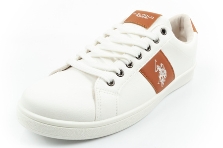 U.S. Polo Assn. Herren-Sneaker, modisch, weiß, bequem