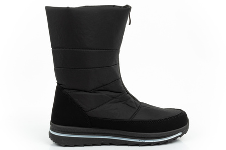 Progres Damen Winterschuhe [PROGJ-22-130] isoliert, schwarz.