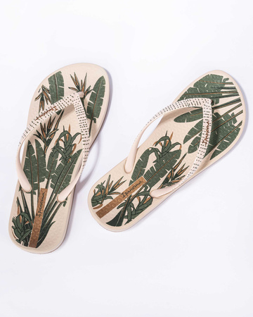 Ipanema Anat Damen-Flip-Flops in Beige – modisch und bequem für den Strand