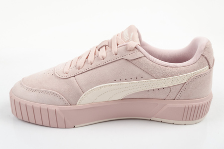 Puma Damen-Sportschuhe Carina Mia SD, bequeme Sneaker aus puderrosa Leder