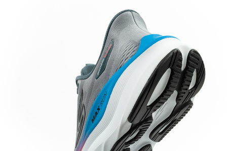Skechers Max Run Herren-Sneaker Grau Slipper