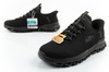 Skechers Herren-Sneaker Glide-Step, bequeme und leichte schwarze Slipper