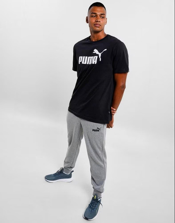 Herren Sport-Jogginghose Puma Ess Logo [586716 03], grau.