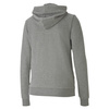 Puma TeamGoal 23 Casuals Damen-Kapuzenpullover mit Reißverschluss [657083 33], grau.