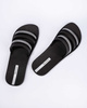 Ipanema Damen-Flip-Flops aus Mesh, modisch und bequem, Schwarz