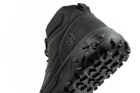 Lee Cooper Herren Winter-Wanderschuhe mit isoliertem Knöchelriemen, Schwarz