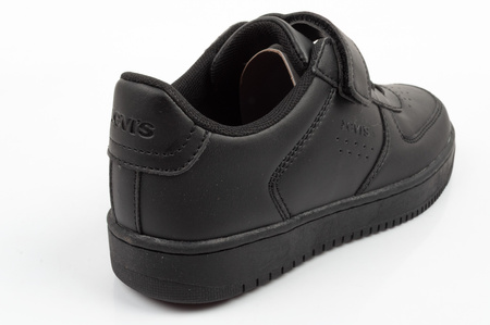 Levi's Union SE Kinder-Sportschuhe mit Klettverschluss, schwarz
