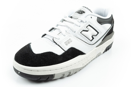 New Balance 550 Kinder-Sportschuhe, Leder-Sneaker, modisch, Schwarz-Weiß