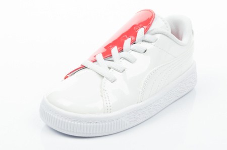 Puma Basket Crush Patent Baby Sportschuhe [369676 01] 