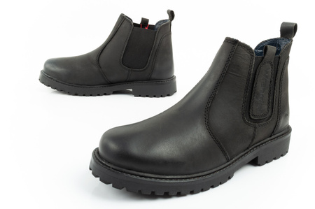 Wrangler Yuma Herren-Chelsea-Boots, elegante Leder-Slipper