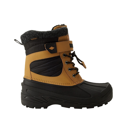 Lee Cooper Kinder-Winterstiefel, Braun, Gefüttert, Klettverschluss