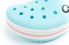 Kinderschuhe Flip Flops Sandalen Clogs Crocs Crocband Clog [207006-4S3], blau.