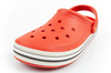 Crocs Off Court Flip Flops Sandalen Clogs rot leicht bequem modisch