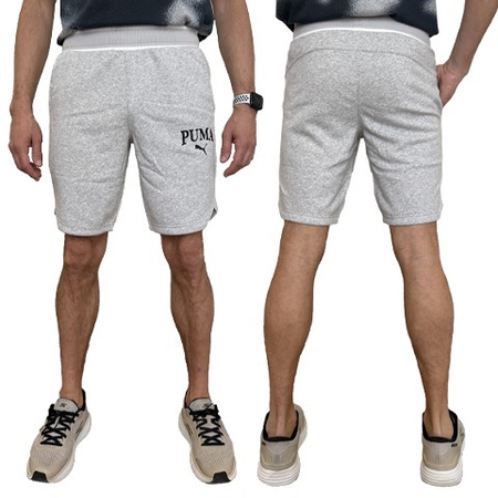 Herrenshorts Puma Squad Baumwollshorts [678975 04], grau.