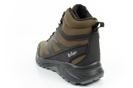Lee Cooper Herren Winter-Wanderstiefel, isoliert, wasserdicht, grün